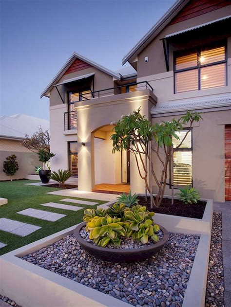 Stylish Front Yard Landscaping Ideas for Modern Houses - Harptimes.com ...