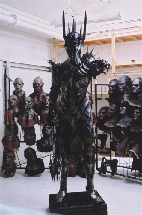 The armor of Sauron from Lord of the Rings. : r/pics