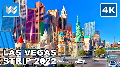 [4K] FULL Las Vegas Strip 2022 Hotels Walking Tour & Travel Guide Vlog ...