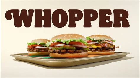 Burger King Whopper Whopper Whopper Commercial - YouTube