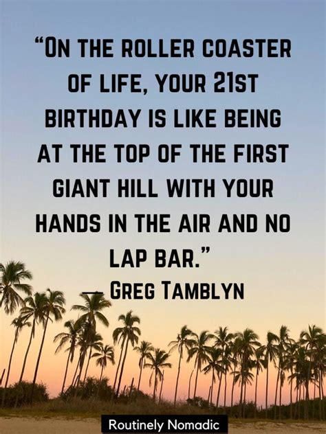 100 Happy 21st Birthday Quotes | Routinely Nomadic