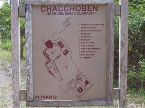 Chacchoben Mayan Ruins Traveling Map | Mayan ruins, Maya architecture ...