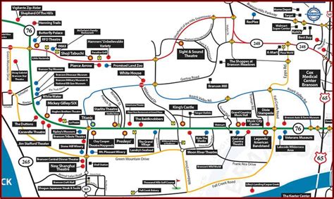 Map Of Branson Hotels - Map : Resume Examples #jl10AmAK2b