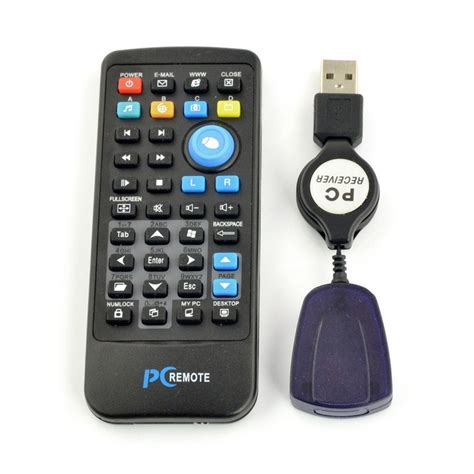 Wireless IR remote control - PC Remote Controller Botland - Robotic Shop