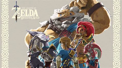 Zelda Breath Of The Wild Champions Ballad DLC WQHD 1440P Wallpaper | Pixelz