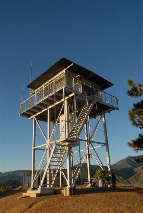 Fire lookout tower, Standard Lookout Steel Structure For Forest Service ...