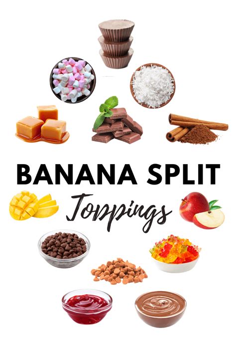 13 Banana Split Toppings - Insanely Good