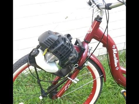 How To Install Front Mount Gas Powered Motor on a Schwinn Meridian ...