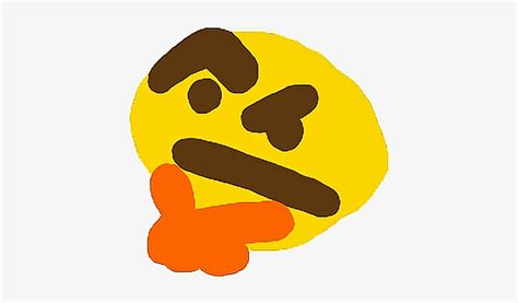 Think Emoji Thonk Memes Lol Emote Confused Pepe Hmm - Thinking Meme Png ...