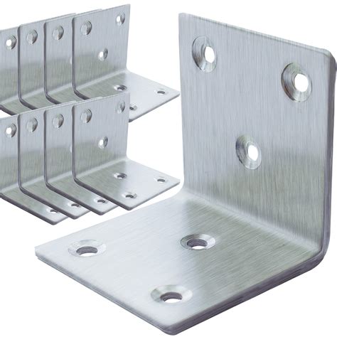 Buy 20Pcs Stainless Steel Angle Bracket, 2"x2"x2" Heavy Duty L Brackets ...