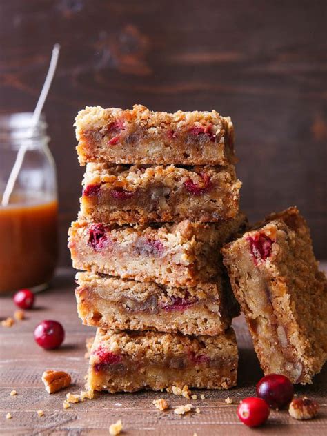 Caramel Cranberry Nut Bars | Recipe | Easy thanksgiving dessert recipes ...