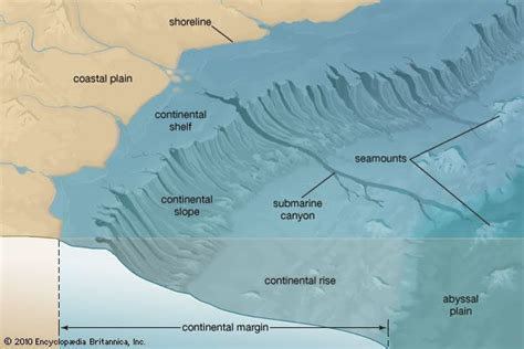 Continental shelf | geology | Britannica.com