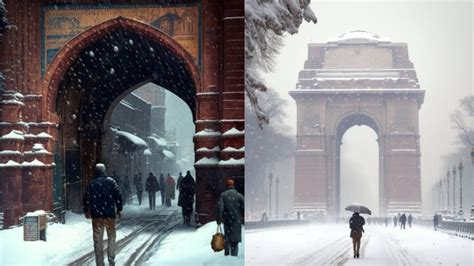 Delhi Covered With Heavy Snowfall? Viral AI-Generated Images Leaves The ...