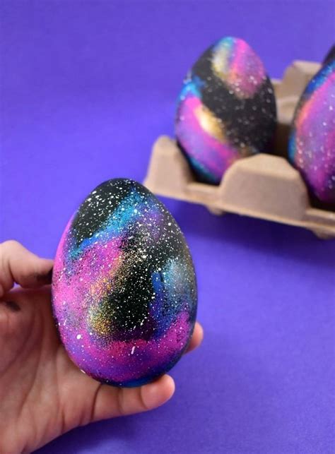 Galaxy Easter Egg Tutorial ⋆ Dream a Little Bigger