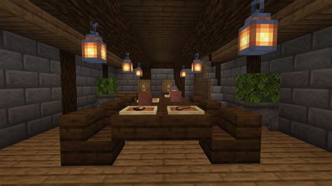 Medieval Dining Room Minecraft - Set in the medieval ages, discover ...