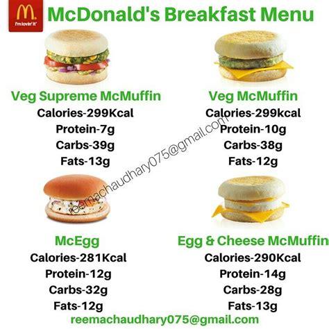 Mcdonalds breakfast menu Mcdonalds Breakfast Menu, Recipe For Chinese ...