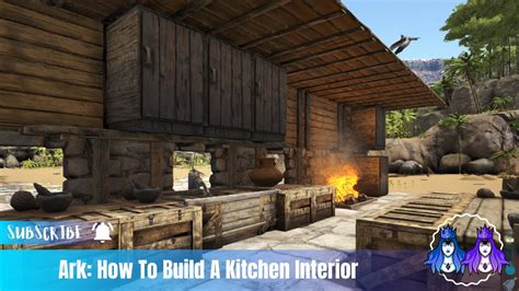 Ark: How To Build A Kitchen Interior - YouTube