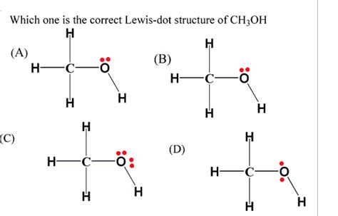 Lewis Diagram For Ch3oh