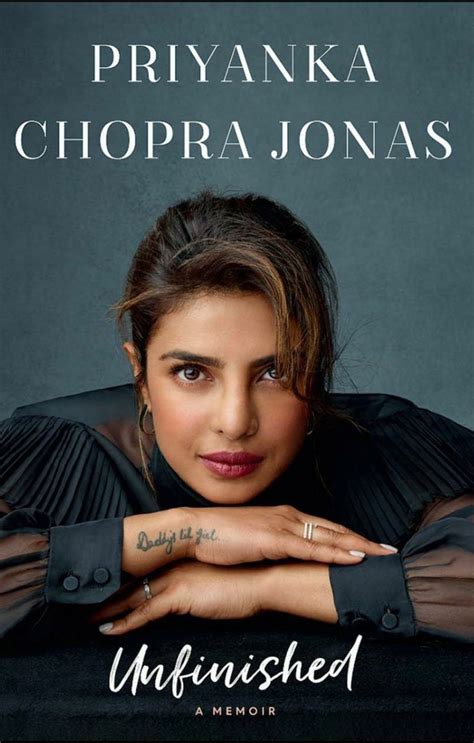 Priyanka Chopra unveils the cover of her memoir Unfinished, says the ...