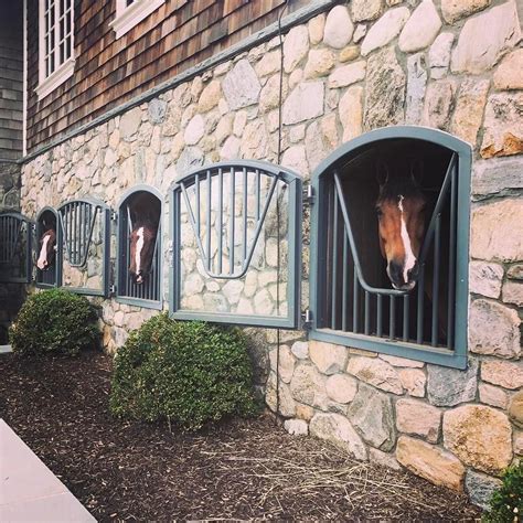 These luxurious horse stables are elegant, airy, and so beautiful that ...