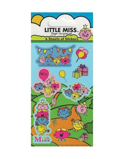 Little Miss Stickers – QT Toys & Games