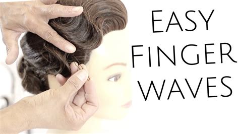 Vintage Finger Wave Tutorial – Learn how to style classic 1920's ...