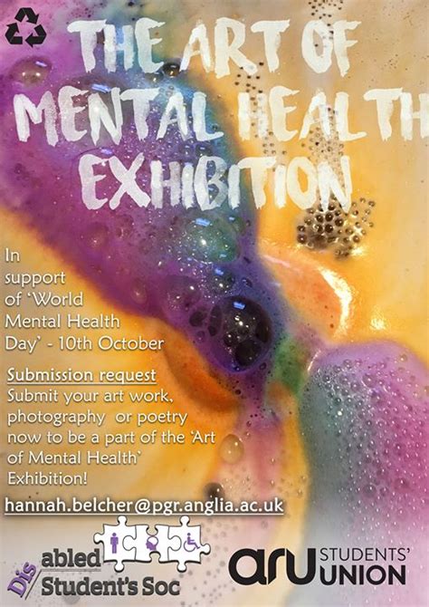 Art of Mental Health Exhibition at Anglia Ruskin University, LAB 027 ...