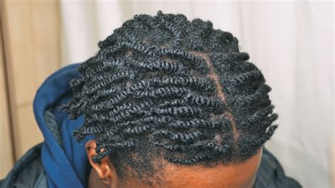 Two Strand Twist Men - Wavy Haircut