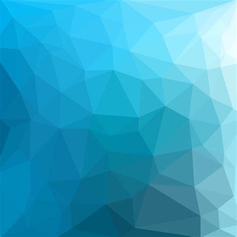 Light blue cool vector Low poly crystal background. Polygon design ...