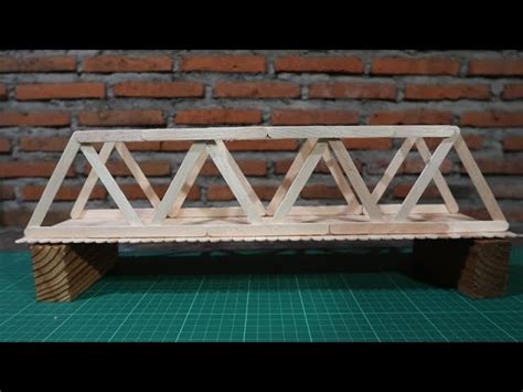 Popsicle Stick Truss Bridge Instructions