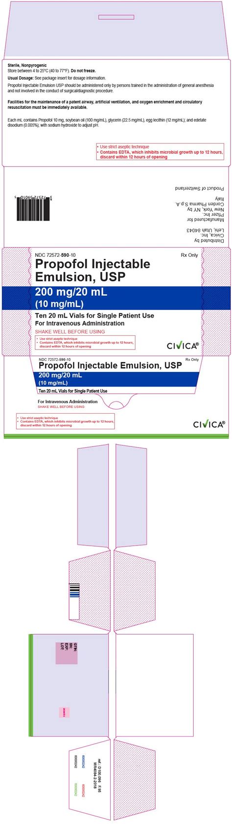 Propofol - FDA prescribing information, side effects and uses