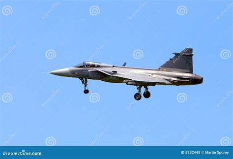 JAS-39 Gripen stock image. Image of jas39, airshow, modern - 5332445