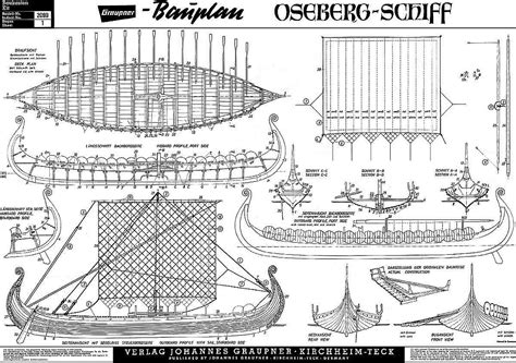 Viking Longship (Oseberg) IXc ship model plans Best Ship Models