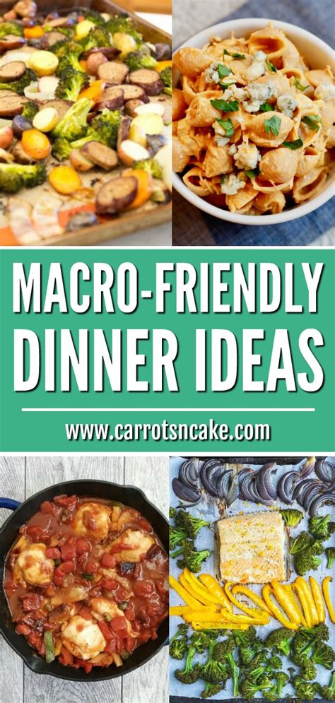 Macro-Friendly Dinner Ideas