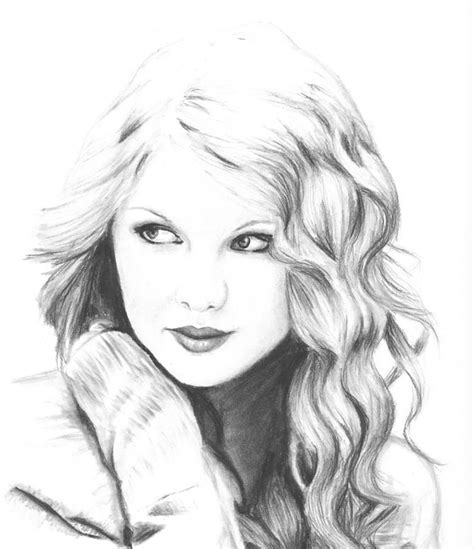 Taylor Swift Drawing 2 by sammilightwood on DeviantArt