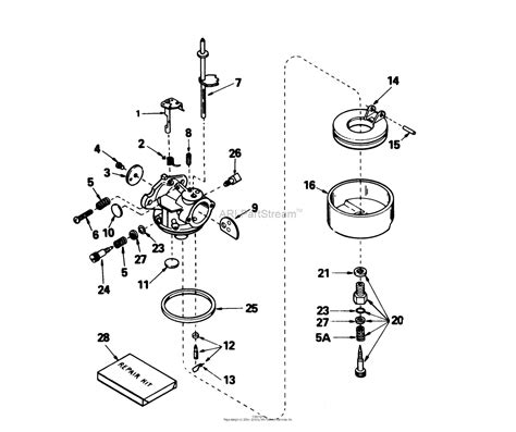 24 Inch Craftsman Snowblower Parts Diagram