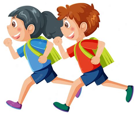 Transparent Jogging Png - Kids Run Clipart, Png Download - Clip Art Library