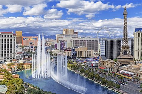 Aerial view of Las Vegas Strip daytime in Nevada - TSHC Travel