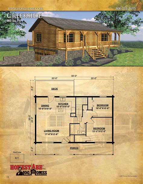 Unique Log Cabin Floor Plans - floorplans.click