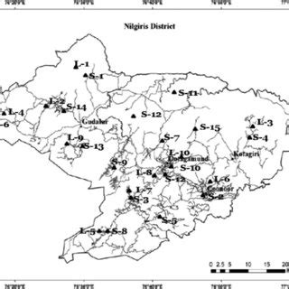 Map showing the distribution of monazite sand along the Kerala coast ...