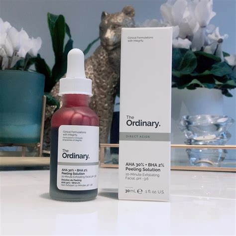 The Ordinary AHA 30% + BHA 2% Peeling Solution Review