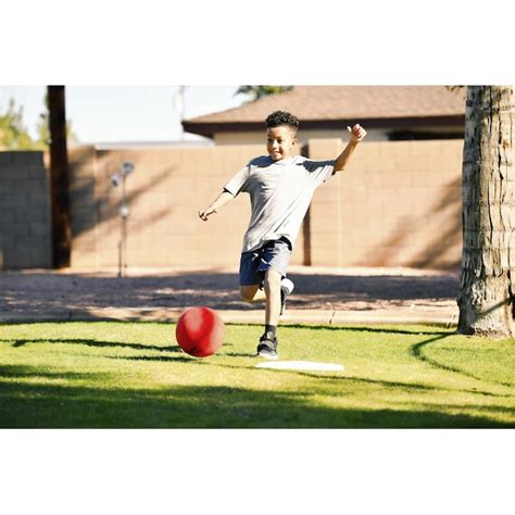 4Fun Kickball Set - Regulation Size 10-in Kickball with Bases, Mesh ...