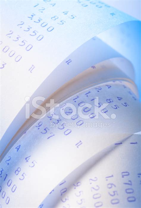 Calculator Tape Stock Photo | Royalty-Free | FreeImages