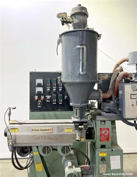 Used- Davis Standard 1-1/4" Single Screw Extruder