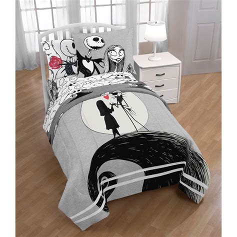 Nightmare Before Christmas Jack & Sally Bed in a Bag Bedding Set w ...