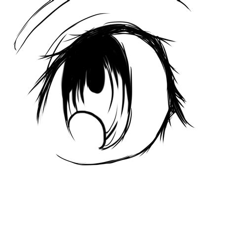 Line Drawings Anime Eyes