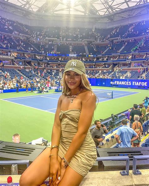 Meet Frances Tiafoe's girlfriend Ayan Broomfield, the Canadian tennis ...