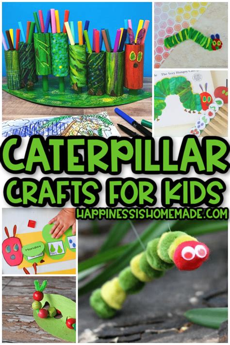 Very Hungry Caterpillar Crafts - Happiness is Homemade