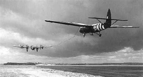 Airspeed Horsa taking off.A British Horsa glider could carry more than ...