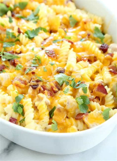 Gluten Free Chicken Bacon Ranch Casserole